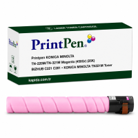 Printpen Konica Minolta Tn-220M,Tn-321M Kırmızı (450Gr) (25K) Bizhub C221 C281 ; Konica Minolta Tn321M Toner