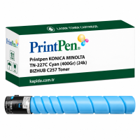 Printpen Konica Minolta Tn-227C Mavi (400Gr) (24K) Bizhub C257 Toner