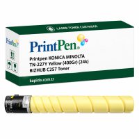 Printpen Konica Minolta Tn-227Y Sarı (400Gr) (24K) Bizhub C257 Toner