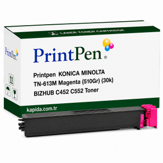 Printpen Konica Minolta Tn-613M Kırmızı (510Gr) (30K) Bizhub C452 C552 Toner Printpen Konica Minolta Tn-613M Kırmızı (510Gr) (30K) Bizhub C452 C552 Toner