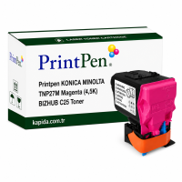 Printpen Konica Minolta Tnp27M Kırmızı (4,5K) Bizhub C25 Toner