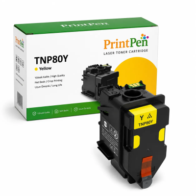 Printpen KONICA MINOLTA TNP79Y, TNP80Y, TNP81Y Yellow (150Gr/9k) BIZHUB C3350i ; KONICA MINOLTA TNP80Y Toner