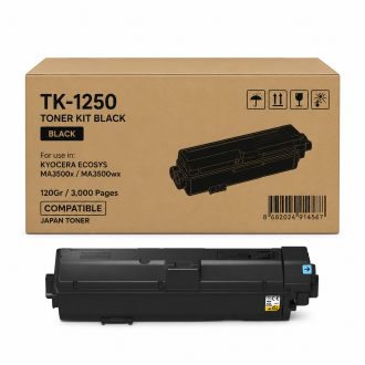 PRINTPEN KYOCERA TK-1250 (Japon Toner) (120Gr) (3K) ECOSYS MA3500x MA3500wx