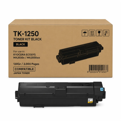 Printpen KYOCERA TK-1250 (Japon Toner) (120Gr) (3K) ECOSYS MA3500x MA3500wx