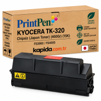 Printpen Kyocera Tk-320 Chipsiz (Japon Toner) (460Gr) (15K) Fs3900 Fs4000