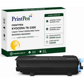 PRINTPEN KYOCERA TK-3300 (Japon Toner) (530Gr/20k) MA4500ix MA4500ifx