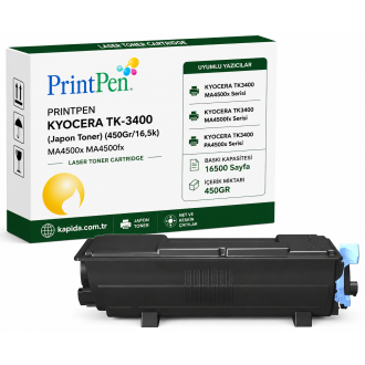 PRINTPEN KYOCERA TK-3400 (Japon Toner) (450Gr/16,5k) MA4500x MA4500fx