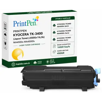 PRINTPEN KYOCERA TK-3400 (Japon Toner) (450Gr/16,5k) MA4500x MA4500fx