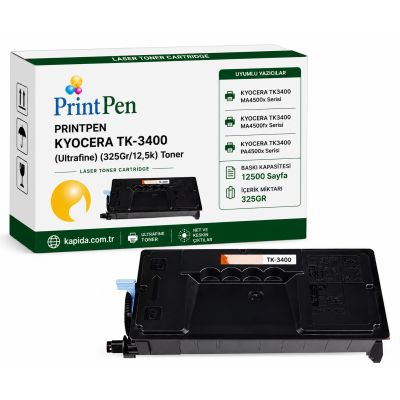 PRINTPEN KYOCERA TK-3400 (Ultrafine) (325Gr/12,5k) MA4500x MA4500fx Toner