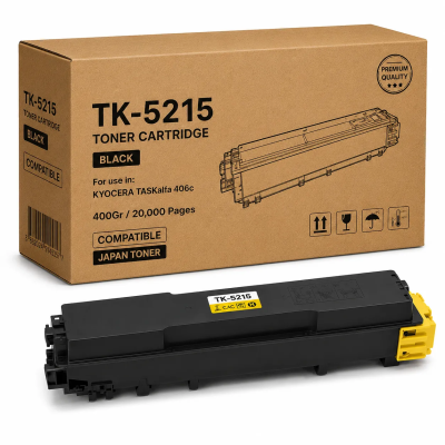Printpen KYOCERA TK-5215 Black (400Gr) (20k) (Japon Toner) TASKalfa 406ci