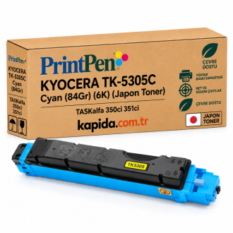 Printpen KYOCERA TK-5305C Cyan (84Gr) (6K) (Japon Toner) TASKalfa 350ci 351ci
