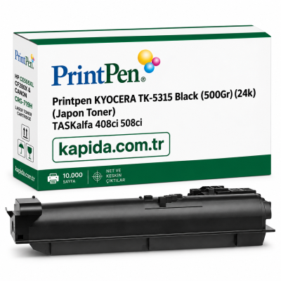 Printpen KYOCERA TK-5315 Black (500Gr) (24k) (Japon Toner) TASKalfa 408ci 508ci