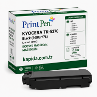 Printpen Kyocera Tk-5370 Black (140Gr/7K) (Japon Toner) Ecosys Ma3500Cix Ma3500Cifx