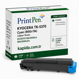 Printpen Kyocera Tk-5370 Mavi (90Gr/5K) (Japon Toner) Ecosys Ma3500Cix Ma3500Cifx