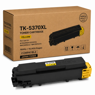 Printpen KYOCERA TK-5370XL Yellow (160Gr/10k) (Japon Toner) ECOSYS MA3500cix MA3500cifx