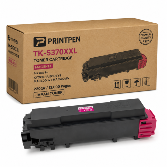 PRINTPEN KYOCERA TK-5370XXL Magenta (220Gr/13k) (Japon Toner) ECOSYS MA3500cix MA3500cifx PRINTPEN KYOCERA TK-5370XXL Magenta (220Gr/13k) (Japon Toner) ECOSYS MA3500cix MA3500cifx