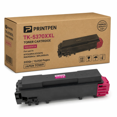 Printpen KYOCERA TK-5370XXL Magenta (220Gr/13k) (Japon Toner) ECOSYS MA3500cix MA3500cifx