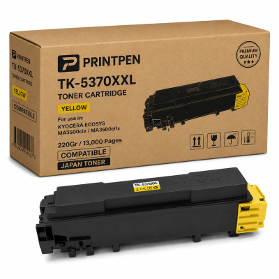 Printpen KYOCERA TK-5370XXL  Yellow (220Gr/13k) (Japon Toner) ECOSYS MA3500cix MA3500cifx