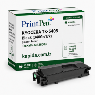 Printpen Kyocera Tk-5405 Black (340Gr/17K)  (Japon Toner) Taskalfa Ma3500Ci