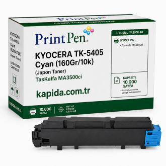 Printpen KYOCERA TK-5405 Cyan (160Gr/10k)  (Japon Toner) TasKalfa MA3500ci