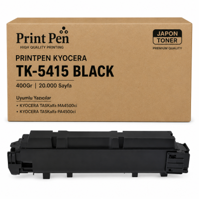 Printpen KYOCERA TK-5415 Black (400Gr) (20k) (Japon Toner) TASKalfa MA4500ci TASKalfa PA4500ci