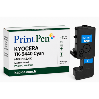 Printpen KYOCERA TK-5440 Cyan (40Gr) (2.4k) (Japon Toner) PA2100 MA2100