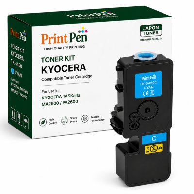 Printpen KYOCERA TK-5450 Cyan (50Gr) (3.2k) (Japon Toner) MA2600 PA2600