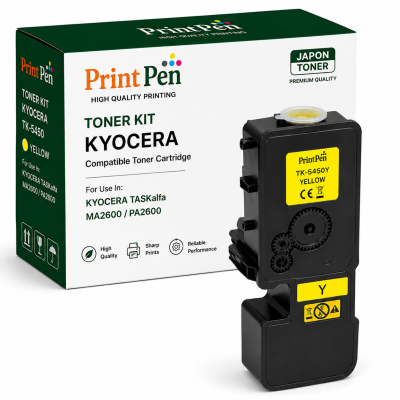 Printpen KYOCERA TK-5450 Yellow (50Gr) (3.2k) (Japon Toner) MA2600 PA2600