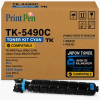 Printpen Kyocera Tk-5490 Mavi (40Gr) (2.4K) (Japon Toner) Ma2101 Pa2101