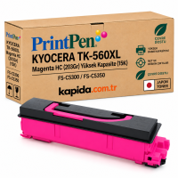 Printpen Kyocera Tk-560Xl Kırmızı Hc(203Gr) Yüksek Kapasite (15K) (Japon Toner) Fs-C5300 Fs-C5350