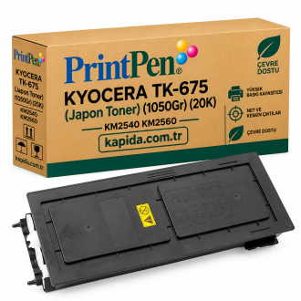 Printpen KYOCERA TK-675 (Japon Toner) (1050Gr) (20K) KM2540 KM2560 Printpen KYOCERA TK-675 (Japon Toner) (1050Gr) (20K) KM2540 KM2560