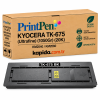 Printpen Kyocera Tk-675 (Ultrafine) (1050Gr) (20K) Km2540 Km2560 Toner