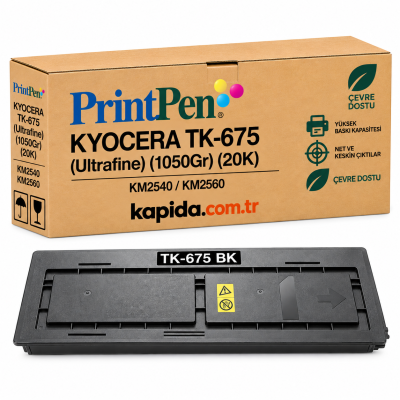 Printpen KYOCERA TK-675 (Ultrafine) (1050Gr) (20K) KM2540 KM2560 Toner