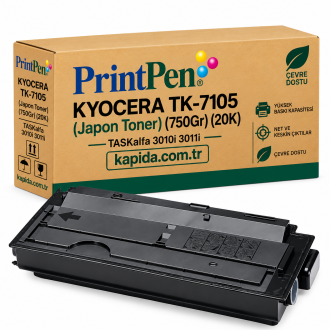 Printpen KYOCERA TK-7105 (Japon Toner) (750Gr) (20K) TASKalfa 3010i 3011i Printpen KYOCERA TK-7105 (Japon Toner) (750Gr) (20K) TASKalfa 3010i 3011i