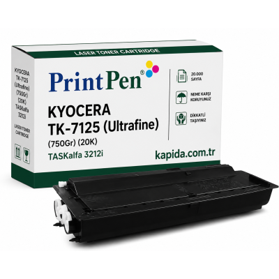 Printpen KYOCERA TK-7125 (Ultrafine) (750Gr) (20K) TASKalfa 3212i Toner