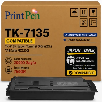Printpen Kyocera Tk-7135 (Japon Toner) (750Gr) (20K) Taskalfa Mz3200I