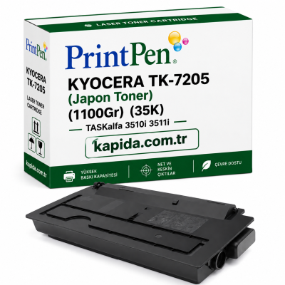 Printpen KYOCERA TK-7205 (Japon Toner) (1100Gr) (35K) TASKalfa 3510i 3511i