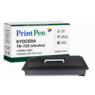Printpen KYOCERA TK-725 (Ultrafine) (1900Gr) (34K) TASKalfa 420i 520i Toner