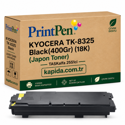 Printpen KYOCERA TK-8325 Black(400Gr) (18K) (Japon Toner) TASKalfa 2551ci
