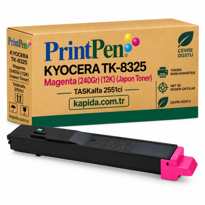Printpen KYOCERA TK-8325 Magenta (240Gr) (12K) (Japon Toner) TASKalfa 2551ci
