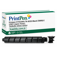 Printpen Kyocera Tk-8335 Black (500Gr)  (25K) (Japon Toner) Taskalfa 3252Ci 3253Ci