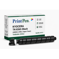 Printpen Kyocera Tk-8365 Black (400Gr) (25K) (Japon Toner) Taskalfa 2554Ci