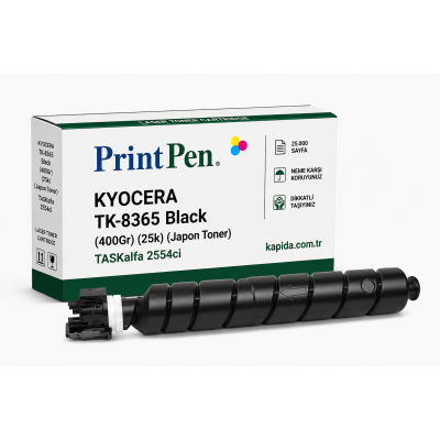 Printpen KYOCERA TK-8365 Black (400Gr) (25k) (Japon Toner) TASKalfa 2554ci