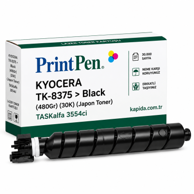 Printpen KYOCERA TK-8375 > Black (480Gr) (30K) (Japon Toner) TASKalfa 3554ci
