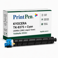 Printpen Kyocera Tk-8375 > Mavi (320Gr) (20K) (Japon Toner) Taskalfa 3554Ci