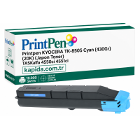 Printpen Kyocera Tk-8505 Mavi (430Gr) (20K) (Japon Toner) Taskalfa 4550Ci 4551Ci
