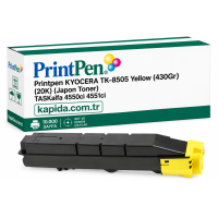 Printpen Kyocera Tk-8505 Sarı (430Gr) (20K) (Japon Toner) Taskalfa 4550Ci 4551Ci