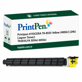 Printpen KYOCERA TK-8555 Yellow (400Gr) (24k) (Japon Toner) TASKALFA 5054ci 6054ci