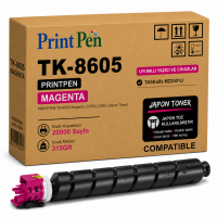 Printpen Kyocera Tk-8605 Magenta (315Gr) (20K) (Japon Toner) Taskalfa Mz2501Ci