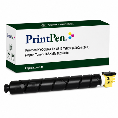 Printpen KYOCERA TK-8615 Yellow (400Gr) (24K) (Japon Toner) TASKalfa MZ3501ci